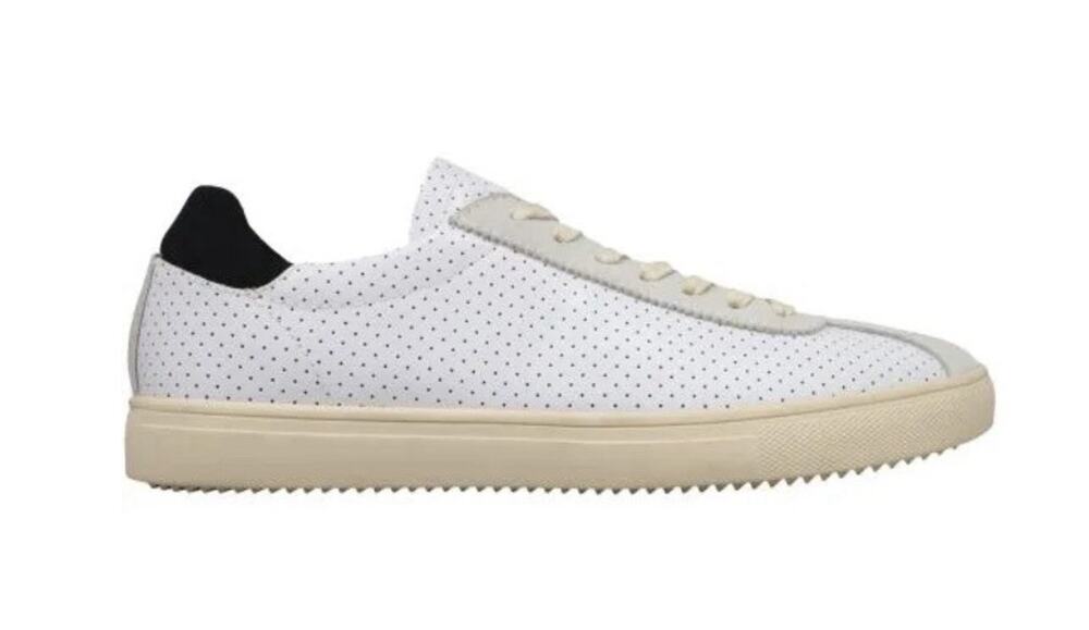 CLAE Noah White Leather Sneakers Men’s Size 10